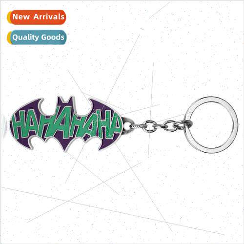 New Batman keychain pendant movie Avengers key chain ring cr