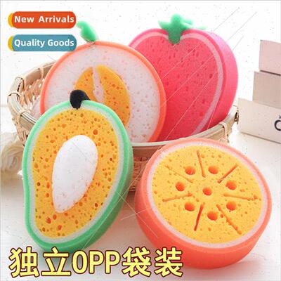 Kitchen Sponge Dishwashing Brush Fruit Thickened Sponge Dish