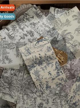 Everyday objects material paper retro  texture plants and fl