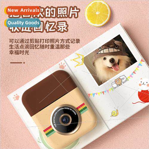 CCD Polaroid camera thermal printing childrens camera front