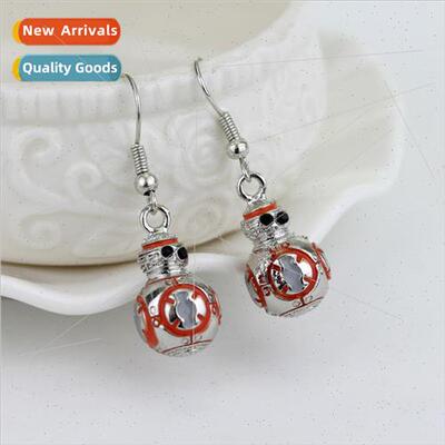 Movie & TV Jewelry Star Wars Droid BB-8 Earrings