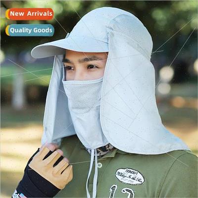 Summer sunscreen duck tongue cap male all-round protection c