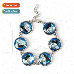 Titan Bracelet jewelry Investi dom Attack Anime Wings