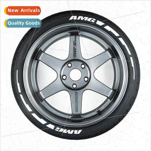 Car tire letter stickers 3D stereo PVC alphabet tire sticker