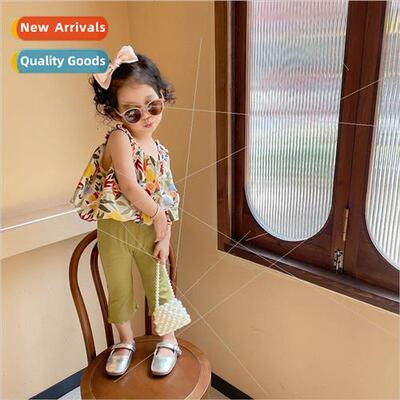 Summer Korean girls sweet camisole girls digital printing un