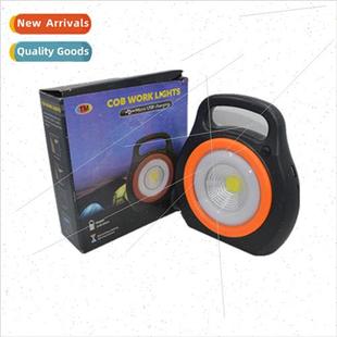 Solar ght Work Emergency Campin COB Rechargeable Camping