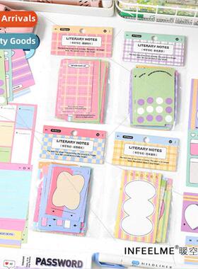 Writing column writable sticker pack cartoon love small fres