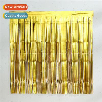 Matte Rain Curtain Hawaii Party Decoration Graduation  Stage
