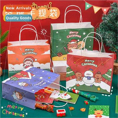 cartoon Christmas handbags students Christmas gift bags Chri