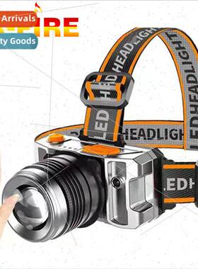 Outdoor headlamp strong light long-distance shooting USB rec