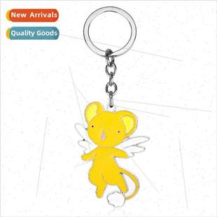 cartoon creative girl and sakur card Korea magic Japan cute