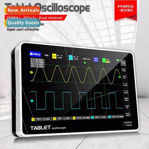 New FNIRSI 1013D Dual Channel Digital Touch Panel Oscillosco