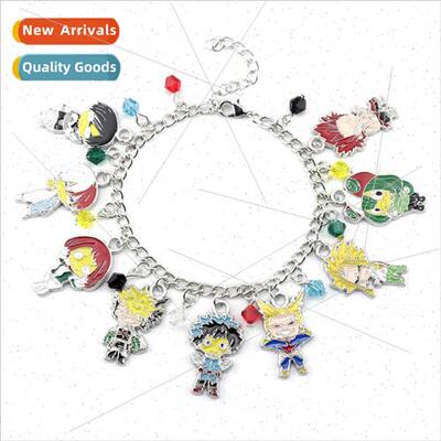 Anime  My Hero Academia bracelet cartoon character image bra