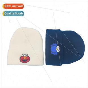 and Set Harajuku couples women men hat woolen Sesame New