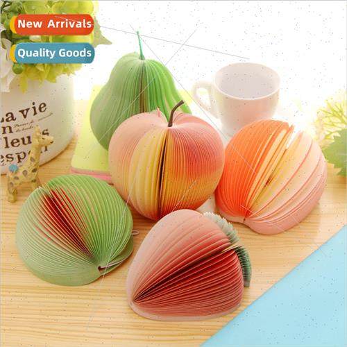 Creative personalized stationery DIY fruit sticky notes appl