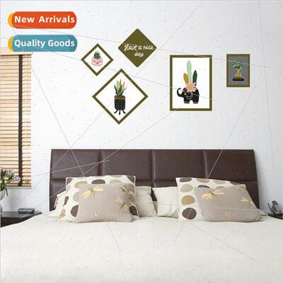 New SK7118 plants potted cactus simulation photo frame wall