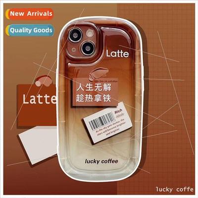 Caramel Color Text Life Unsolved Drink More Lattes 适用 iPho