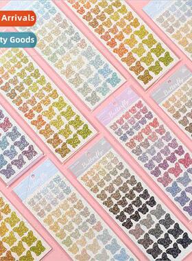 Ins wind flash butterfly series stickers cell phone case sta