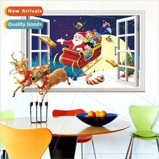 fake window coming simulation wall Claus XH7246 Santa
