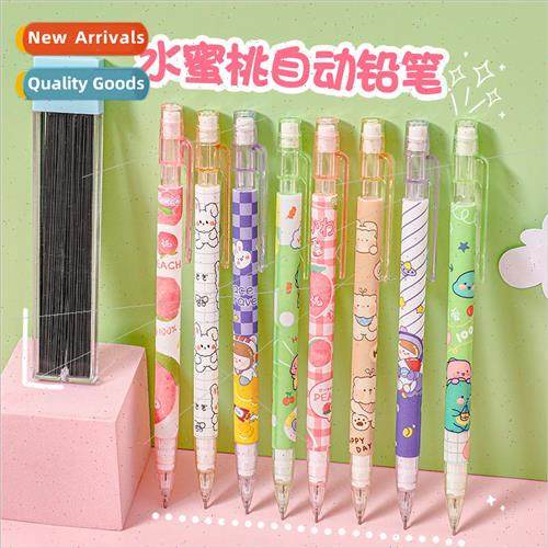 Creative peach automatic pencil Primary school students high