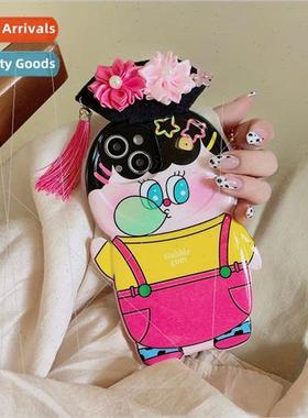 Creative Cute Blowing Bubbles Goggle Girl 适用 12 Apple 14 P