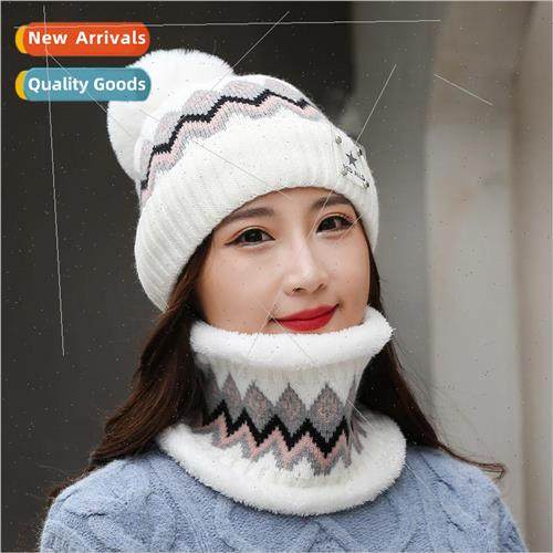 Winter padded wool cap ear protection hairball thickened war