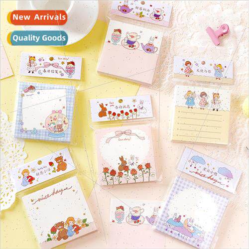 Romance once with you note book beautiful fresh girl materia