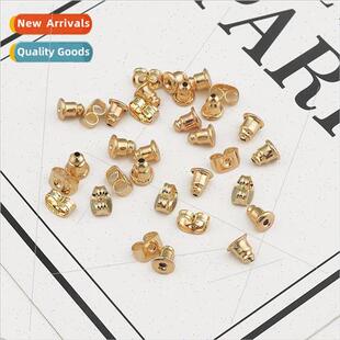 Copper plated 18K gold bullet butterfly ear plugs ear plugs