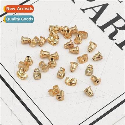 Copper plated 18K gold bullet butterfly ear plugs ear plugs