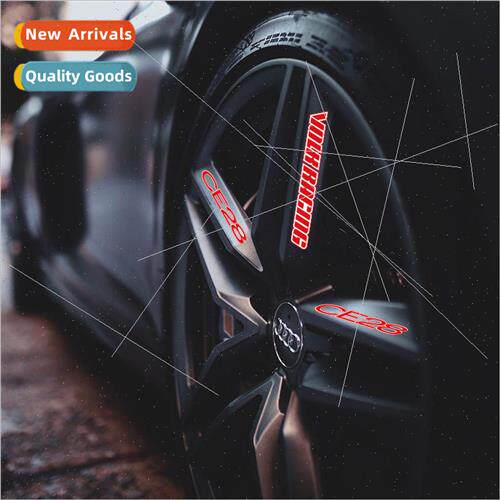 Car stickers te37sl volk racing rays work wheels car sticker