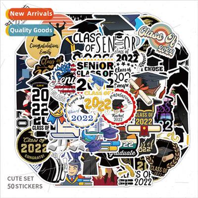 50 new graduation season graffiti stickers cell phone case l