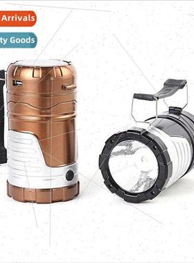 Large rechargeable horse lamp led camping light solar emerge