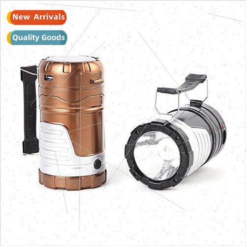 Large rechargeable horse lamp led camping light solar emerge