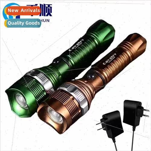 Flashlight strong light rechargeable long-distance shooting