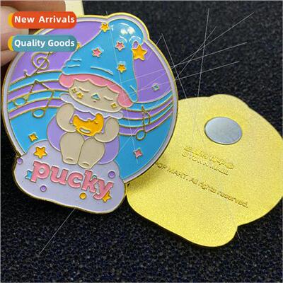 Metal alloy baking paint creative magnetic refrigerator stic