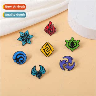 Brooch Element Badge Game Wind Peripheral Medal and