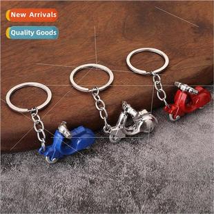 keychain car creative classic ring Metal key Beetle