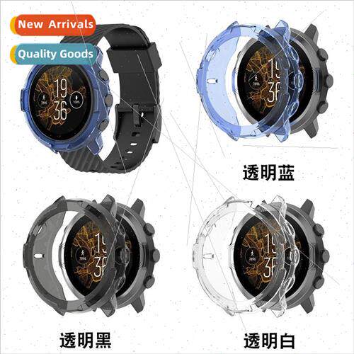 适用 Sunto Suunto7 smartwatch protective case half bag skele