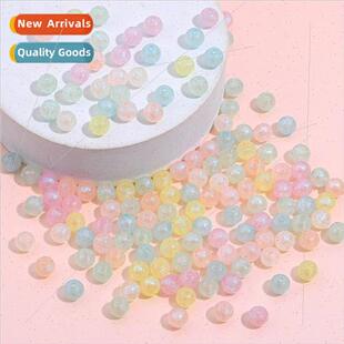 round beads diy Acrylic homemade mermaid handmade illusion