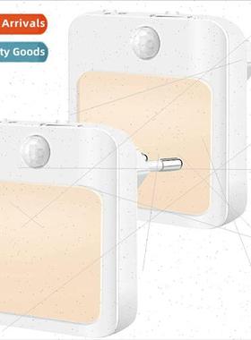 Plug-in dimming night light motion sensor body sensor light