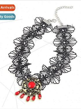 Resident Evil 8 Necklace Vampire Moth Girl Lace Necklace Nec