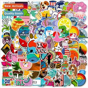 fresh small graffiti stickers not T01020003100 cartoon mixed