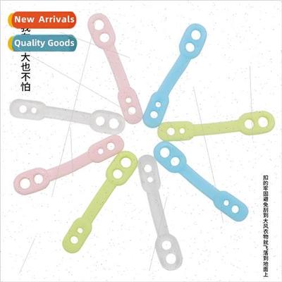 Color optional silicone hanger windproof buckle -slip buckle