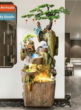 Creative large floor entrance wigwam fountain landscape hous