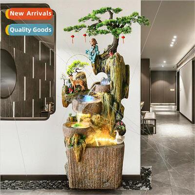 Creative large floor entrance wigwam fountain landscape hous