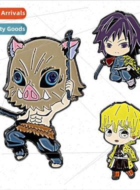 Anime and manga  oni destroying blade brooch charcoal rou ca