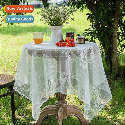 ins lace tablecloth rustic  round tablecloth outdoor tablecl
