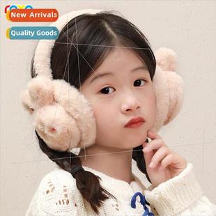 cartoon earmuffs winter Children adjustable fruit warm Ms.