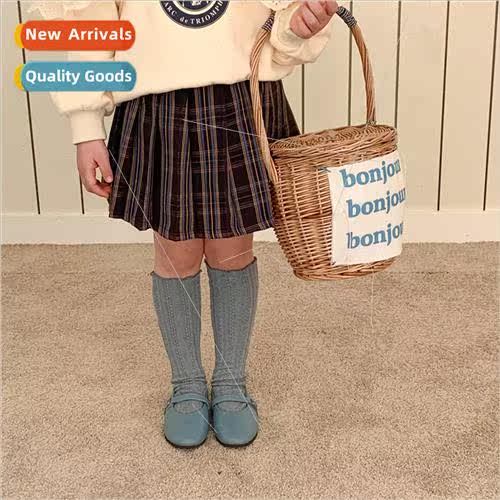 Girls spring and fall half-body skirt 2023 new Korean  of th