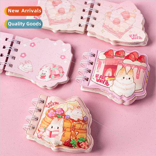 fruit fun childish rabbit mini notepad small cartoon message
